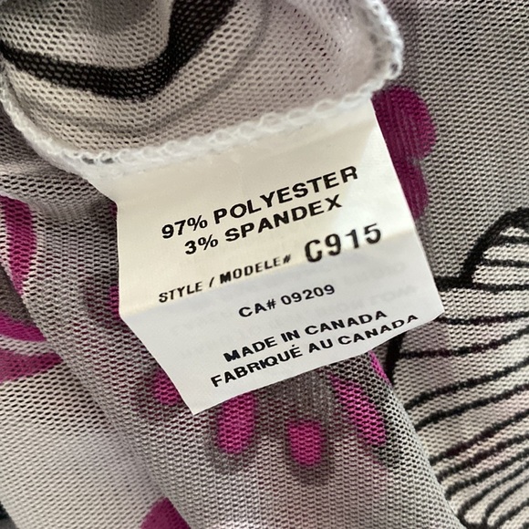 Floral Mesh Top - Picture 6 of 6